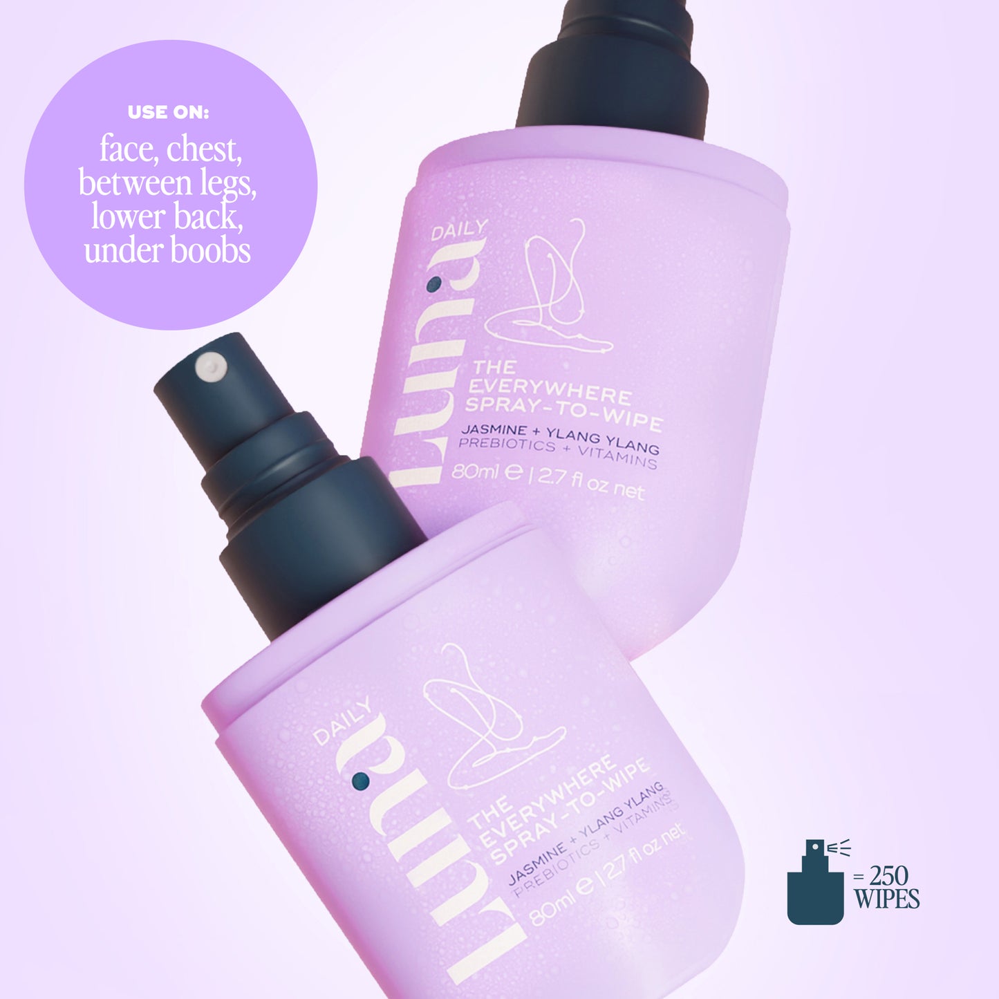 The Everywhere Spray-To-Wipe - Jasmine + Ylang Ylang