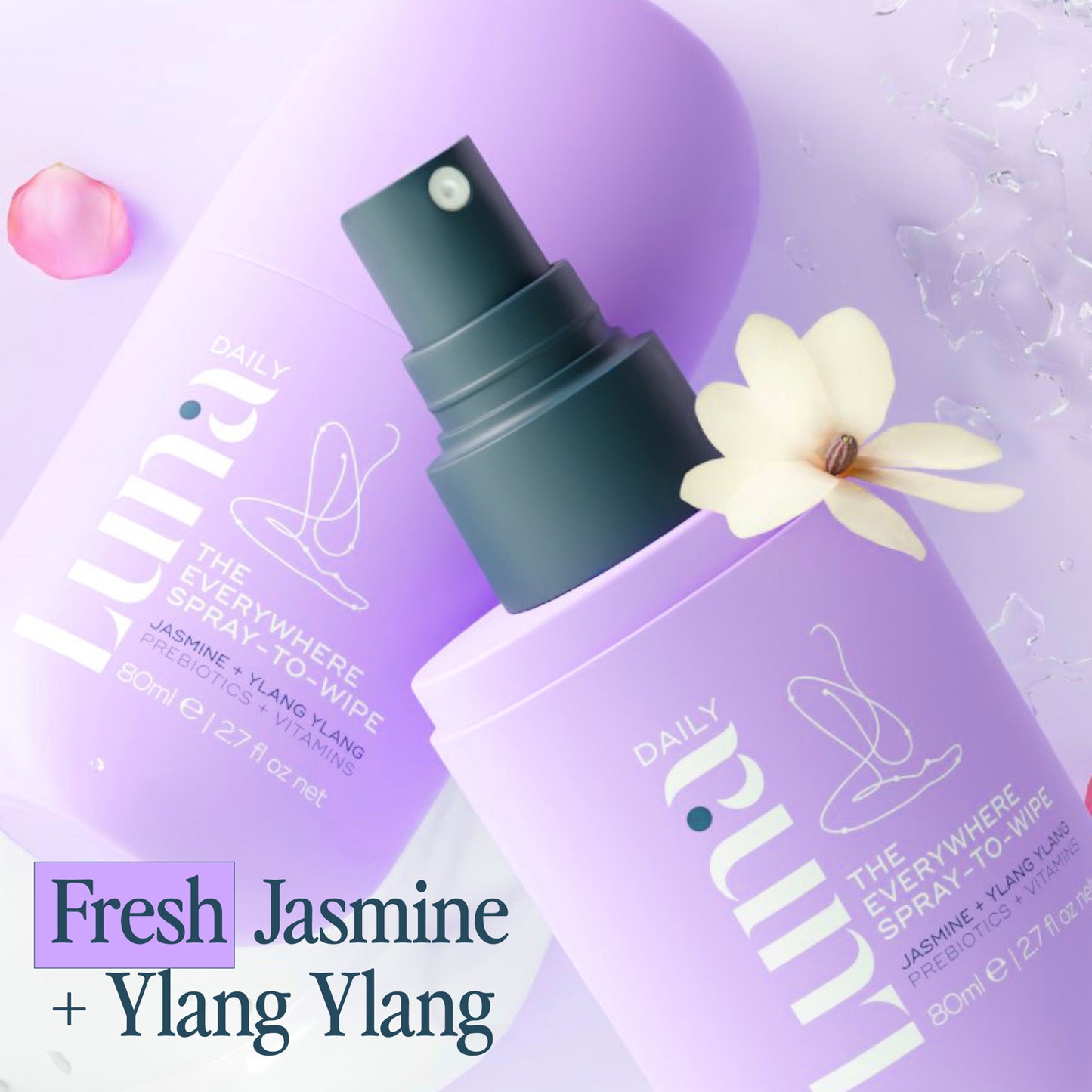 The Everywhere Spray-To-Wipe - Jasmine + Ylang Ylang