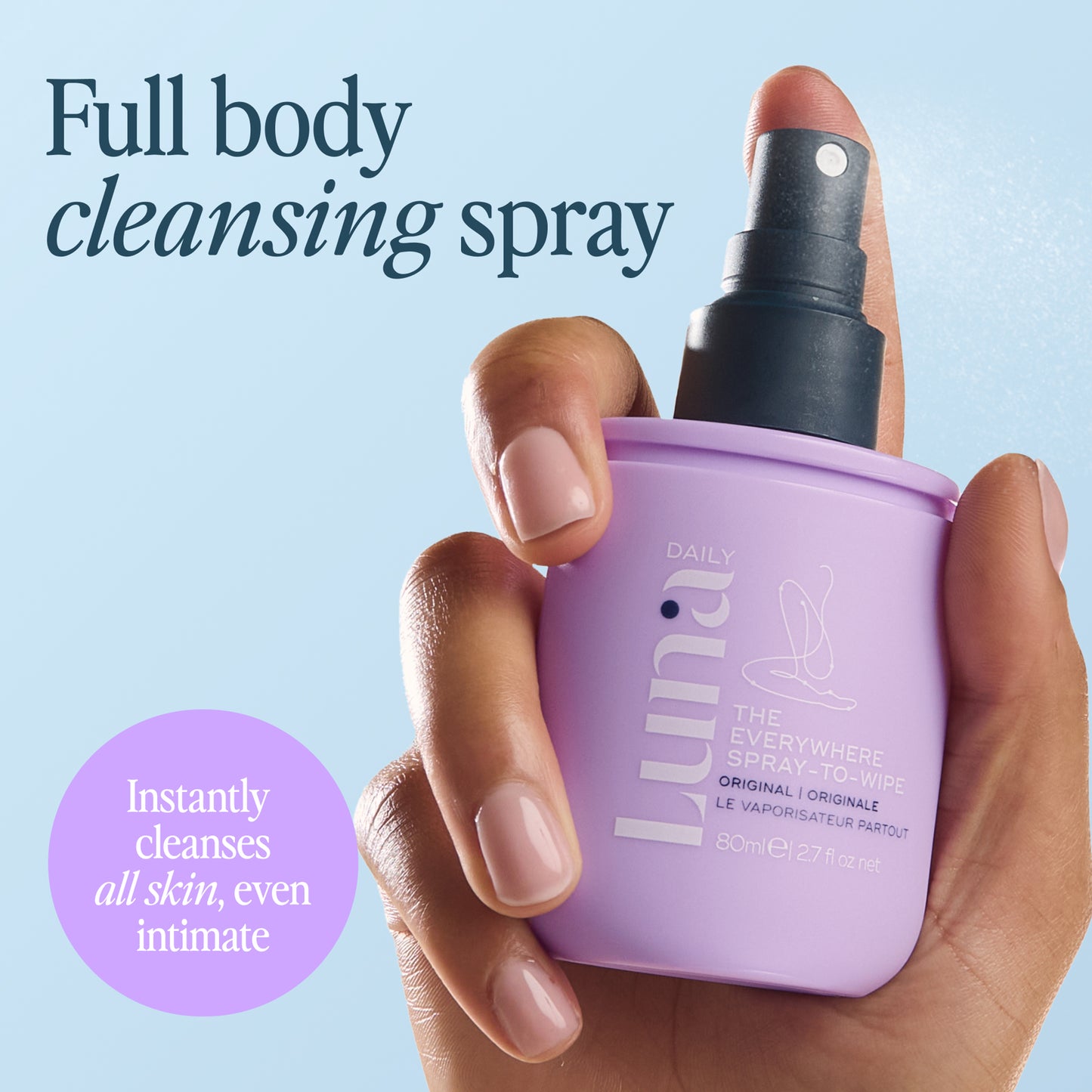 The Everywhere Spray-To-Wipe - Jasmine + Ylang Ylang