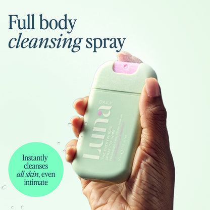 The Everywhere Spray-To-Wipe Mini - Fragrance Free