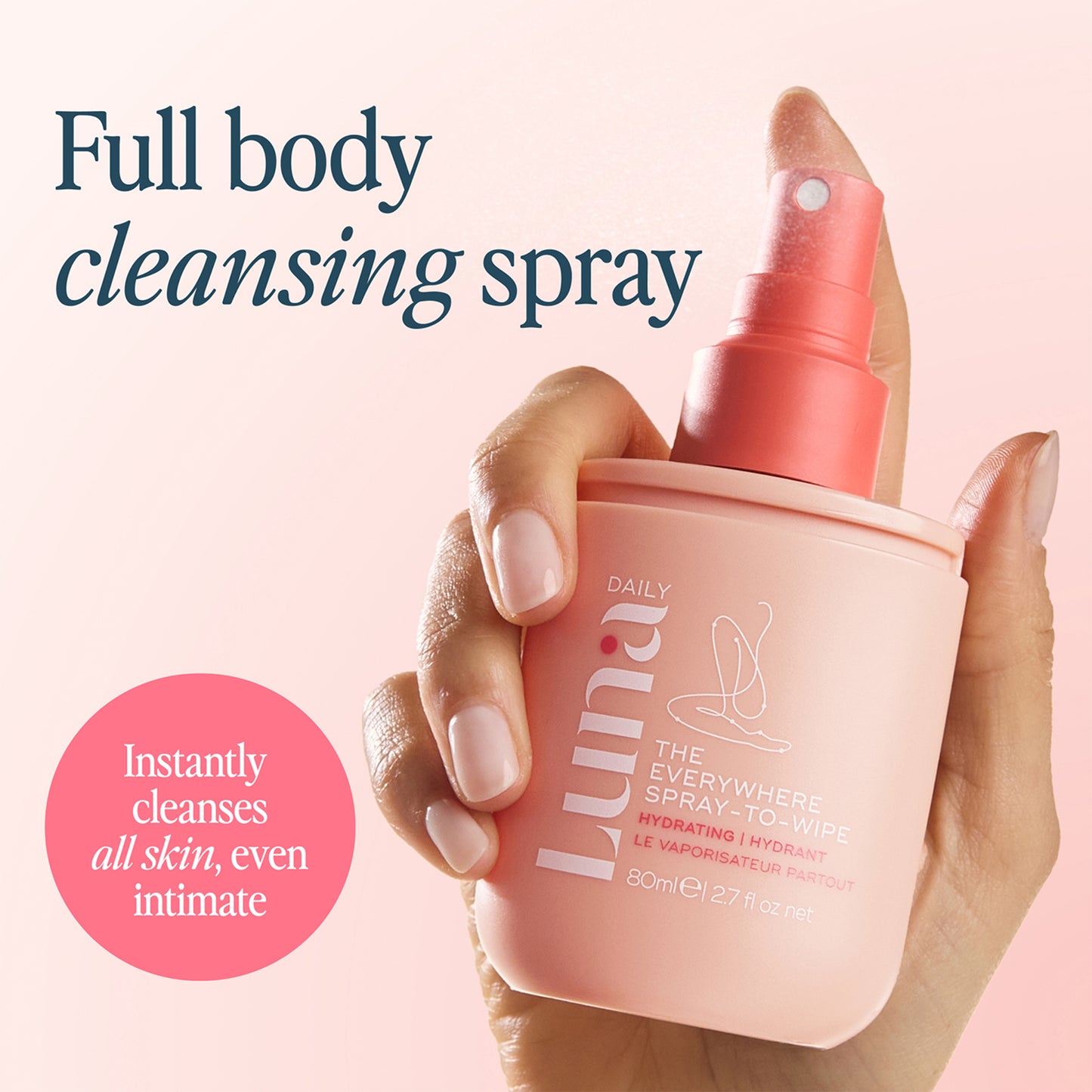 Mini + Mama Spray-To-Wipe - Hydrating Soft Cotton