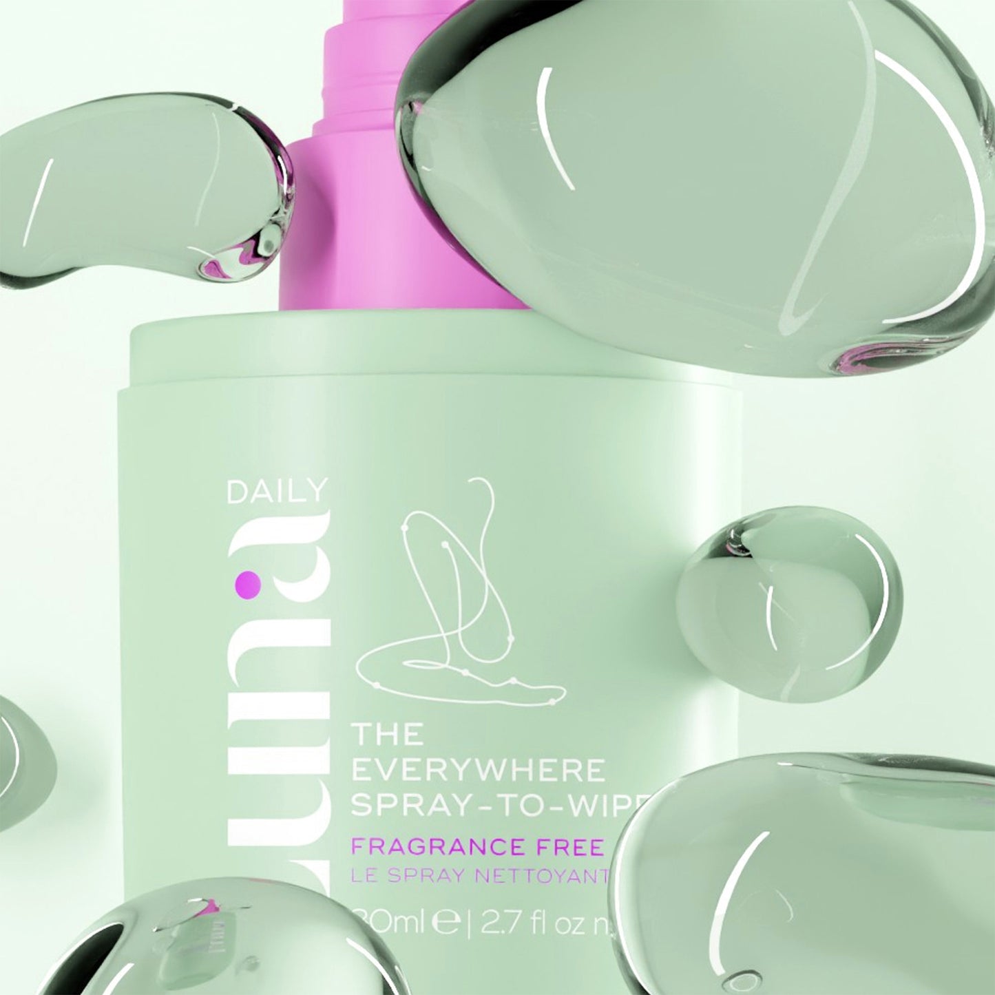 Mini + Mama Spray-To-Wipe - Fragrance Free