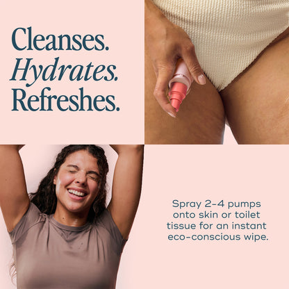 Mini + Mama Spray-To-Wipe - Hydrating Soft Cotton