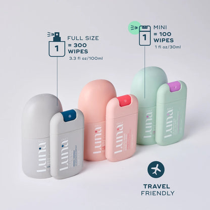 Luna Daily THE EVERYWHERE SPRAY-TO-WIPE MINI Wipe