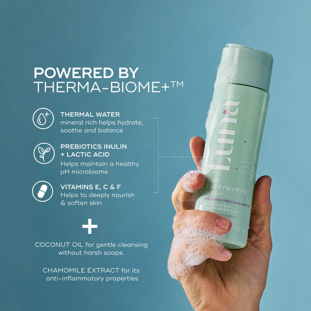Luna Daily THE FRAGRANCE FREE EVERYWHERE WASH Wash