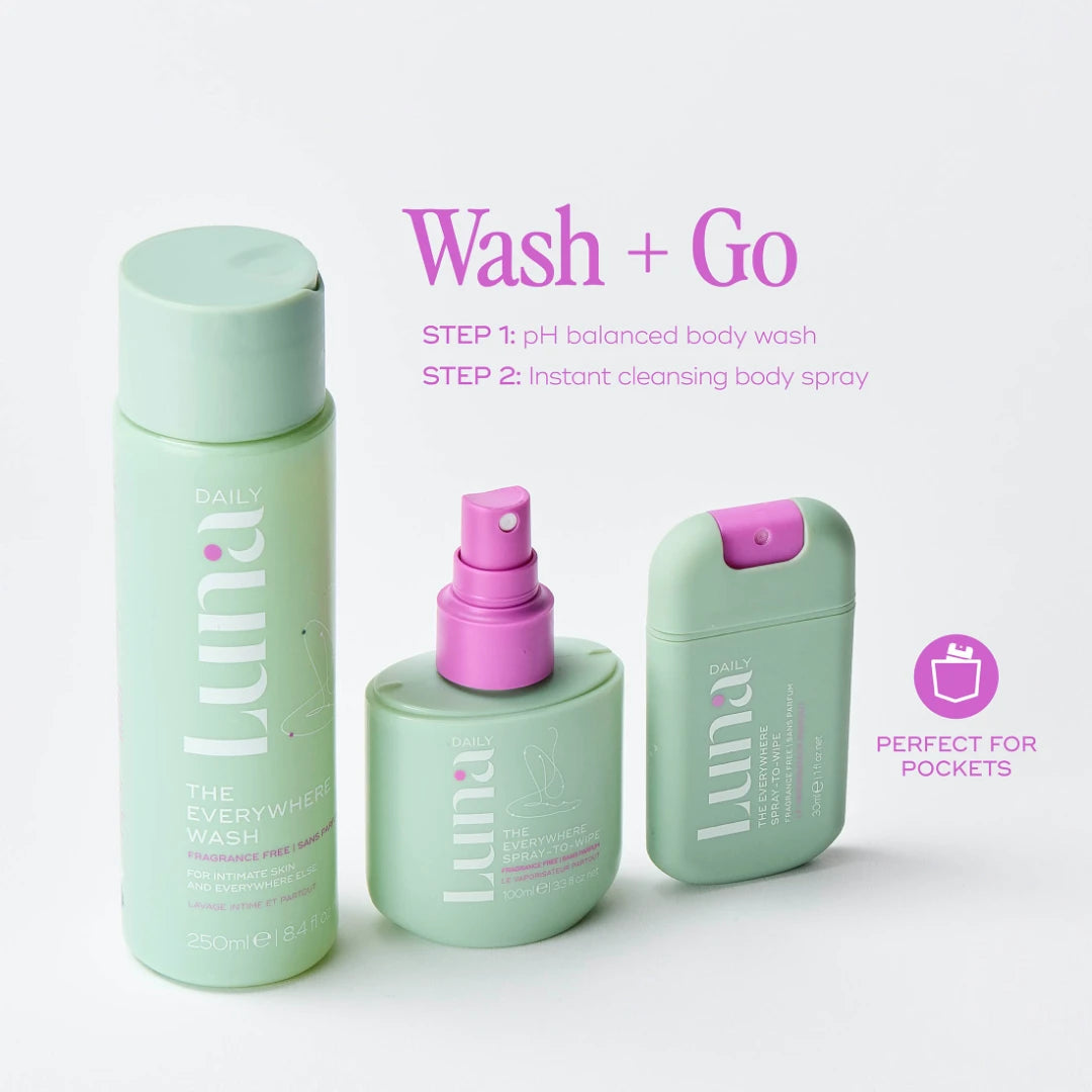 Luna Daily THE FRAGRANCE FREE EVERYWHERE WASH Wash