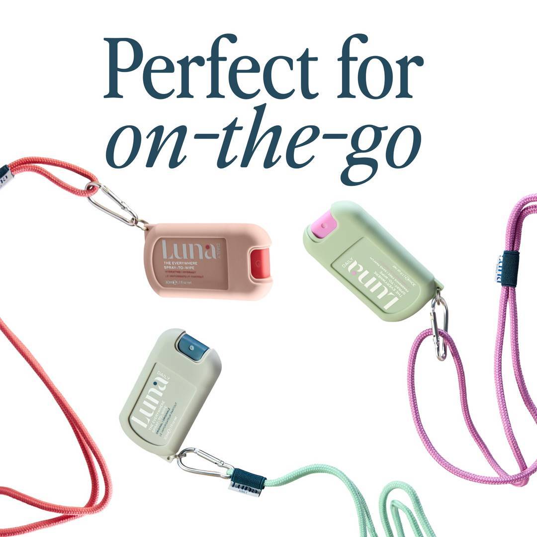 The Everywhere Spray-To-Wipe Mini + Lanyard